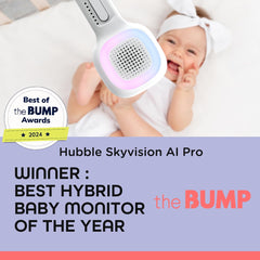 Hubble Connected SkyVision night vision clarity for safe monitoring in darkness