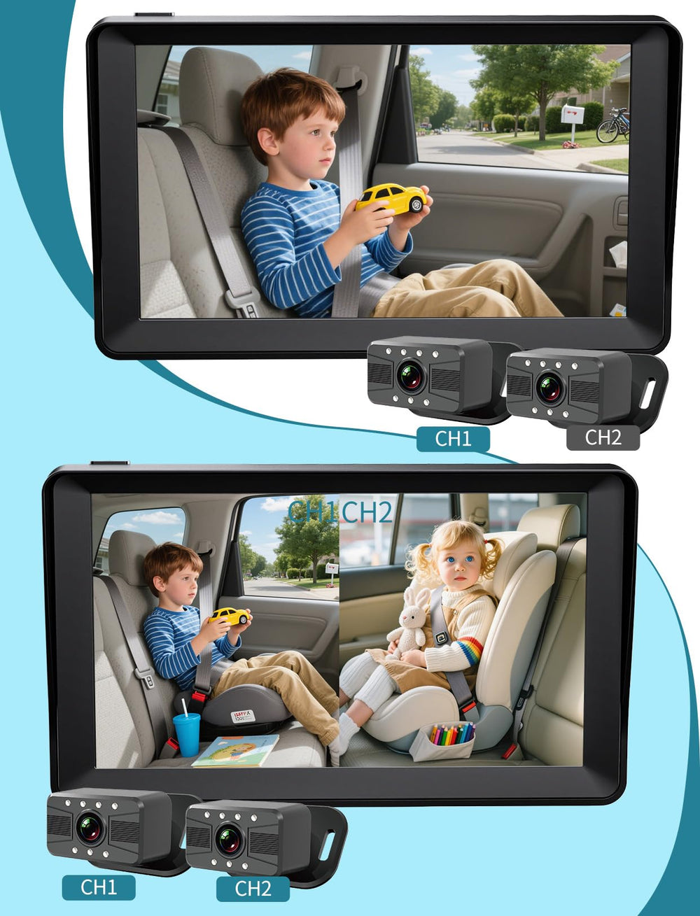 HUBOOK anti-shake mount keeps footage stable while driving