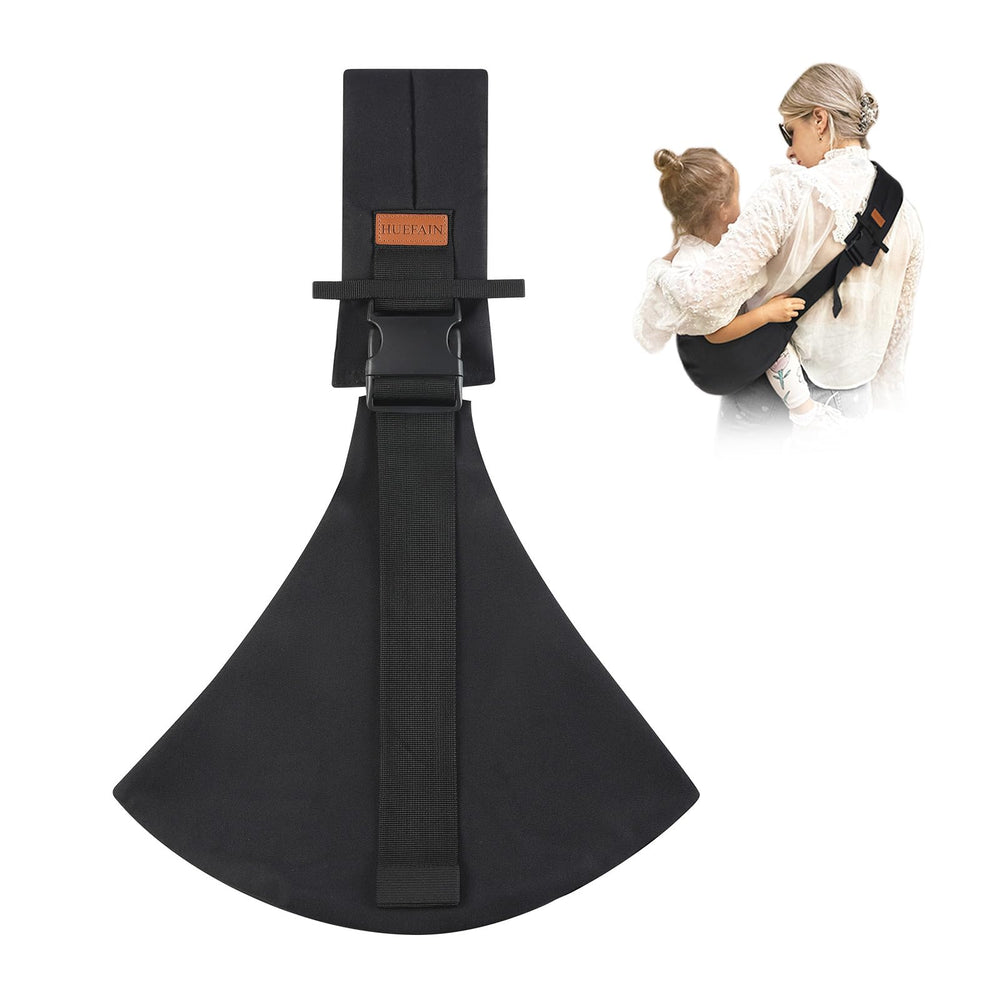 huefain baby sling front carry — convenient for close bonding during daily errands.