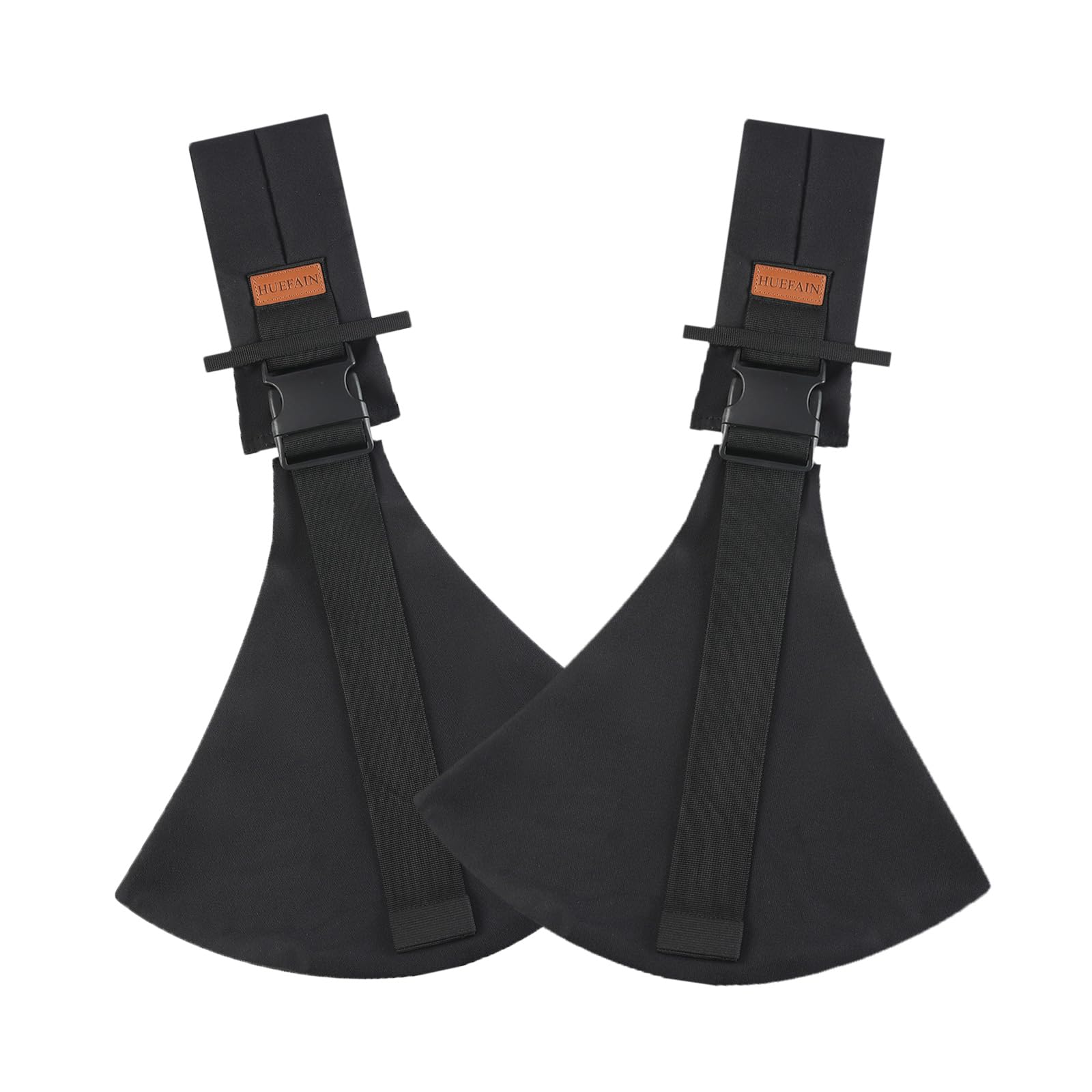 Huefain toddler carrier two-pack black flatlay for close, hands-free outings