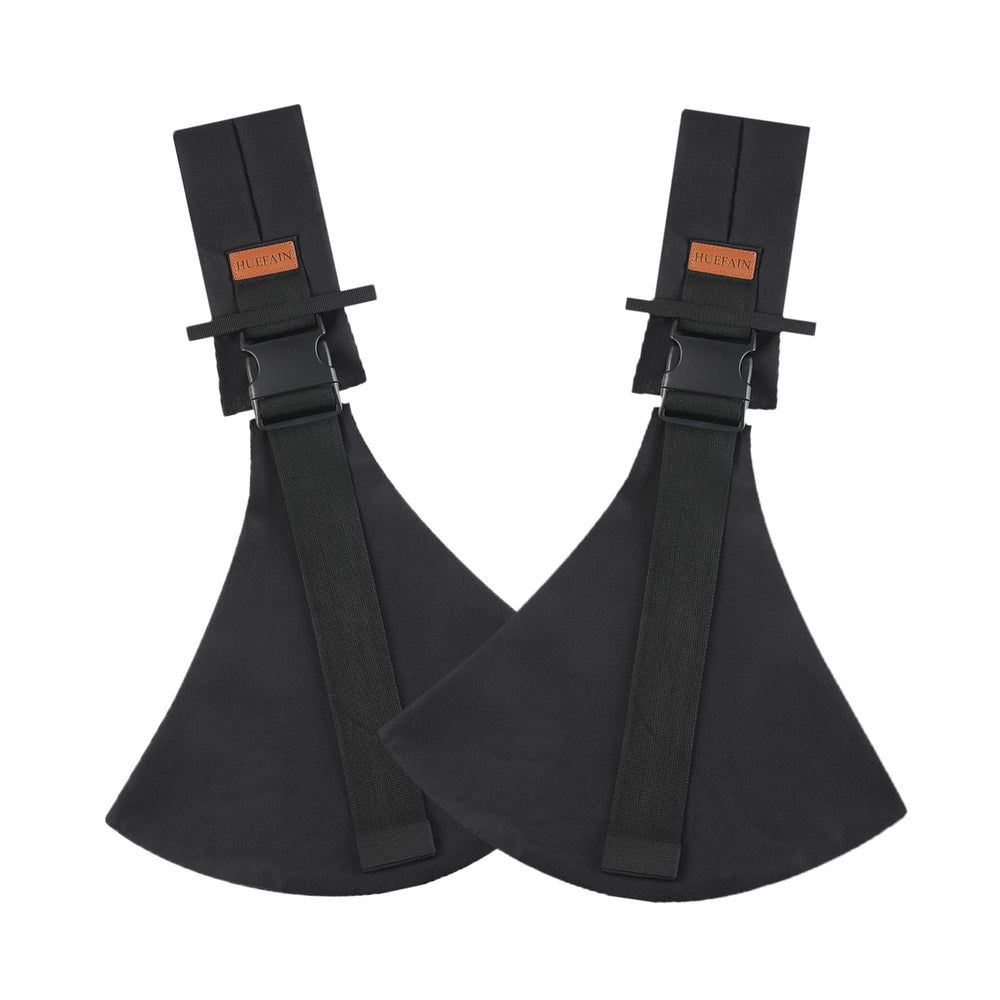Huefain toddler carrier two-pack black flatlay for close, hands-free outings