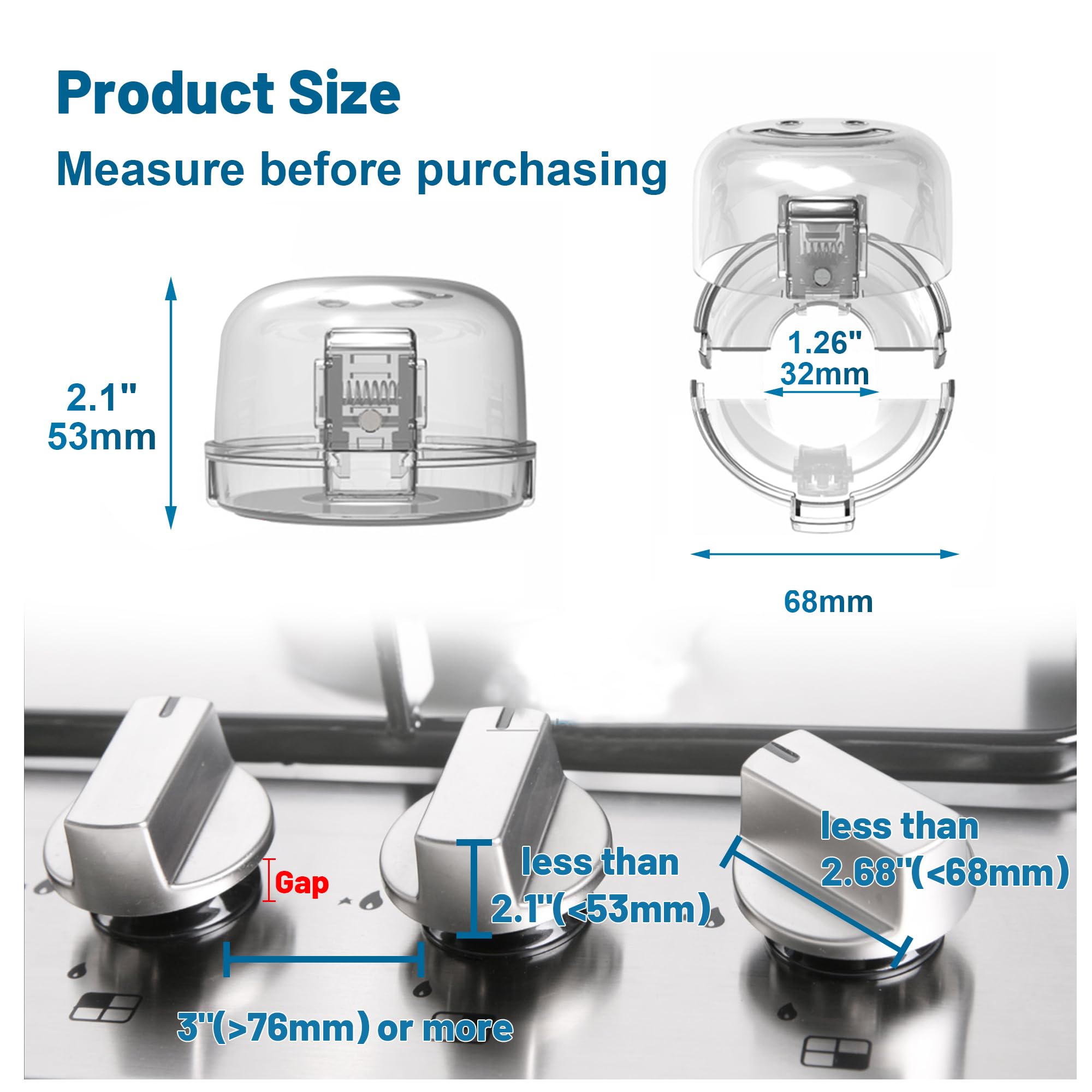 Huggful double-key press design highlights easy adult access to unlock