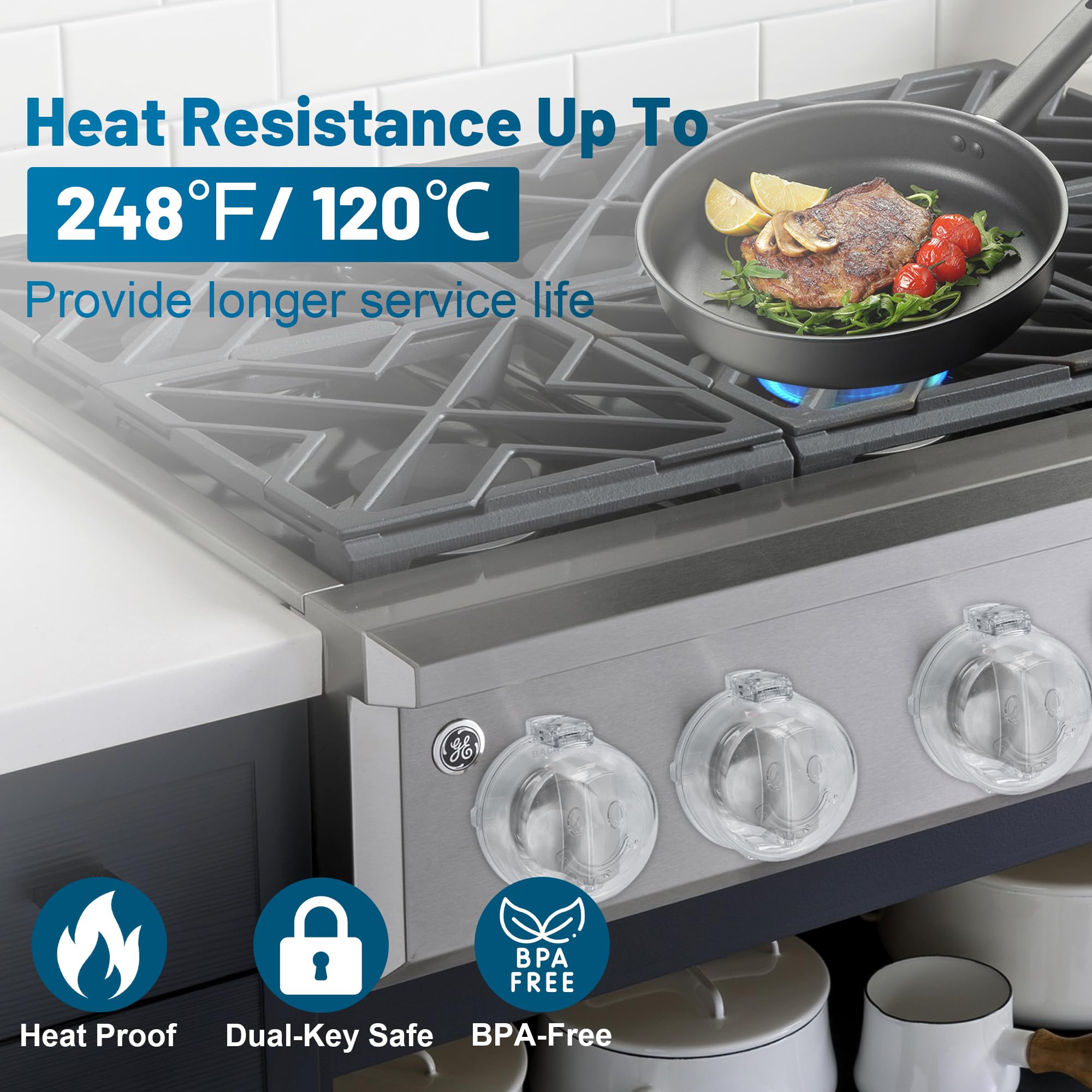 Huggful kitchen-safety for kids demonstrates practical protection while cooking
