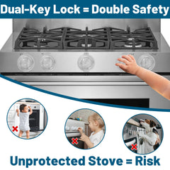 Huggful stove knob safety design uses heat-resistant material for durable monitoring