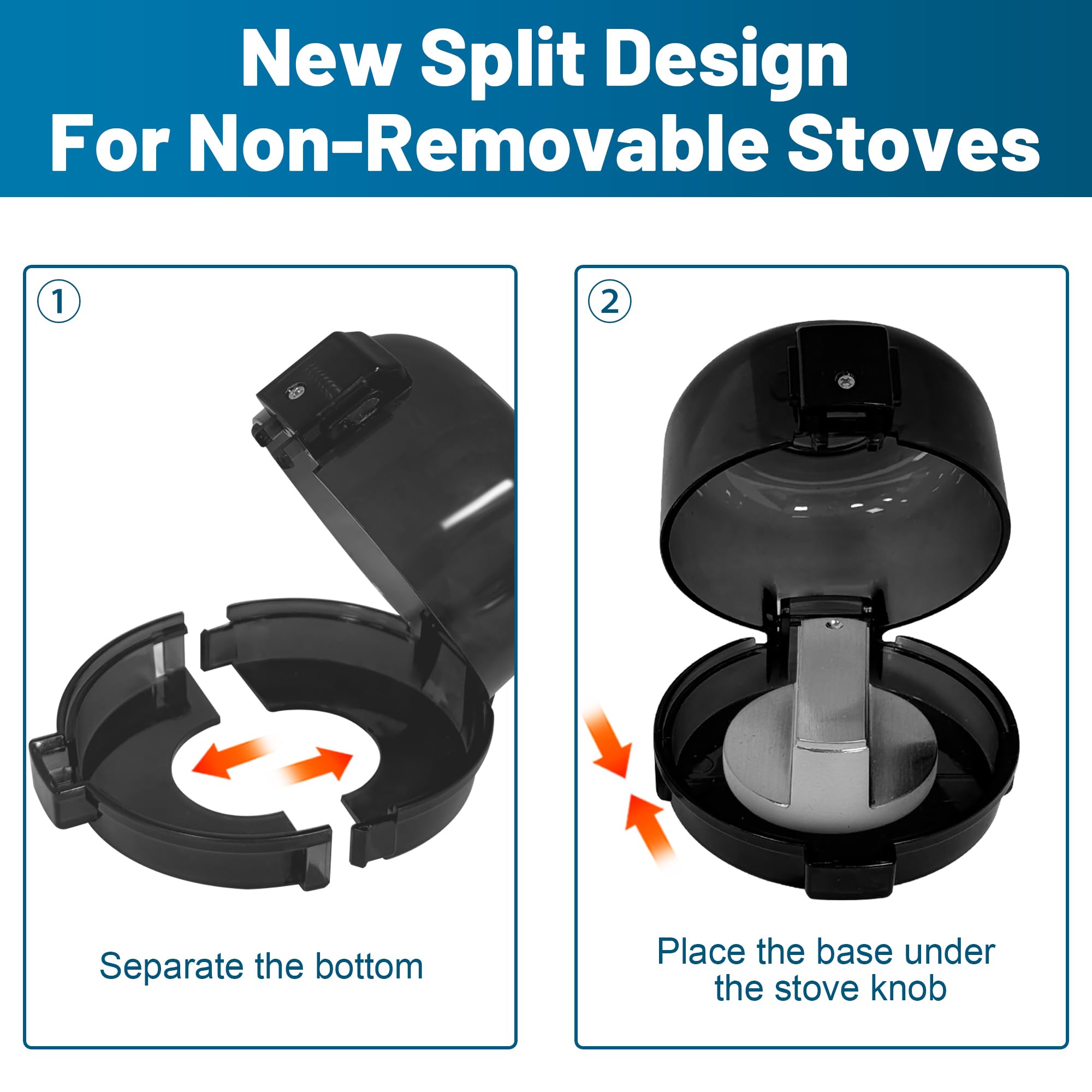 Huggful universal fit works with most stove knobs