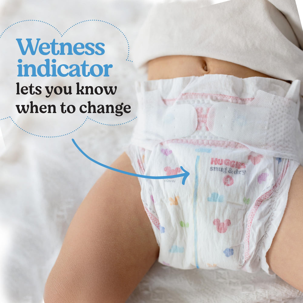 Huggies Snug & Dry size 3 fits babies 16-28 pounds