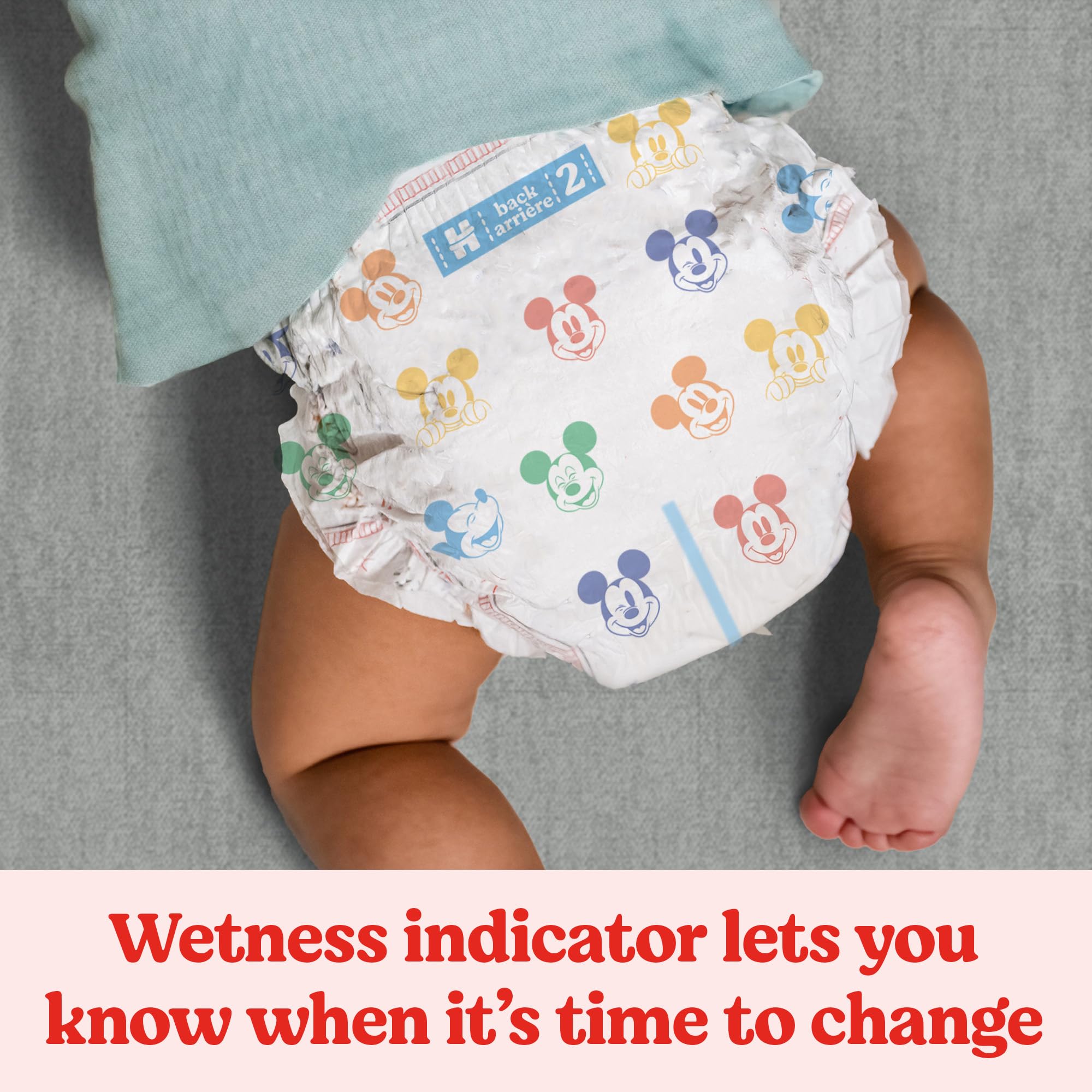 Huggies Snug & Dry newborn diapers ideal for 8-14 lb babies with secure fit.