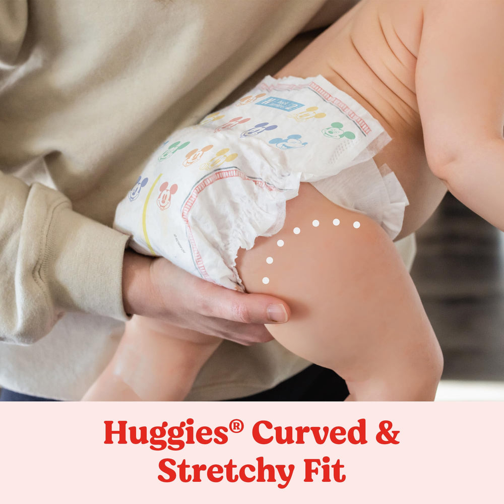 Huggies Snug & Dry newborn diapers sized for 8-14 pounds.