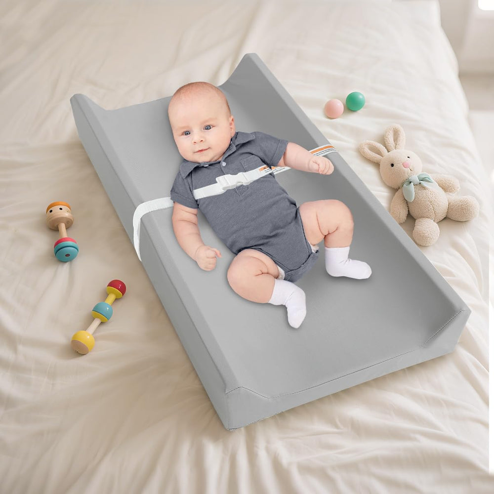Huggynest changing pad tummy time mat for newborn to toddler.