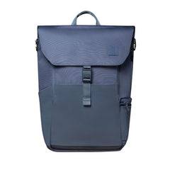 Huhu diaper bag backpack front view with magnetic quick-access for parents on the go.