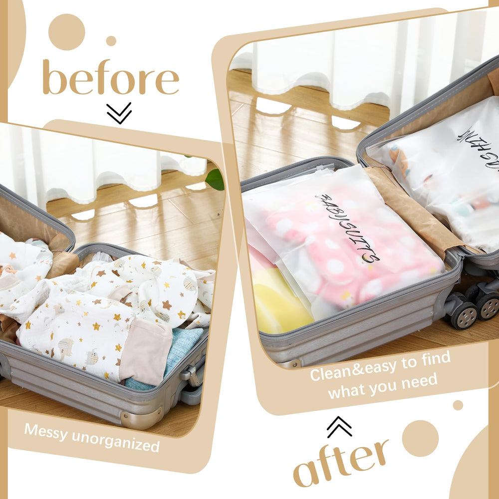 Huhumy hospital bags durable zipper keeps contents secure during transport.