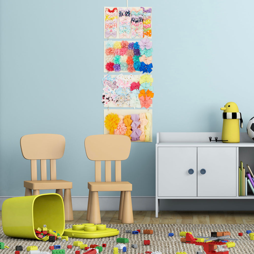 HUHYNN 4-panel design suits baby parties and daily storage needs