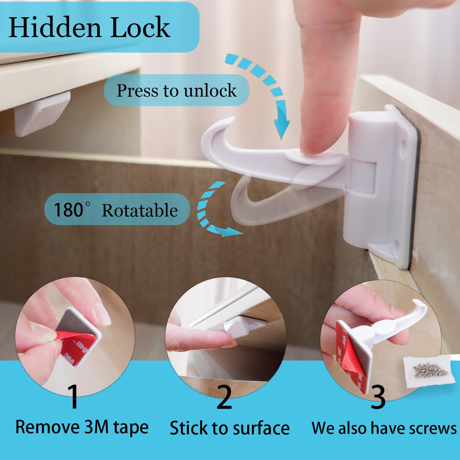 HUIESON 40-pack outlet covers reduce electrical hazards with child-friendly, removable protection.