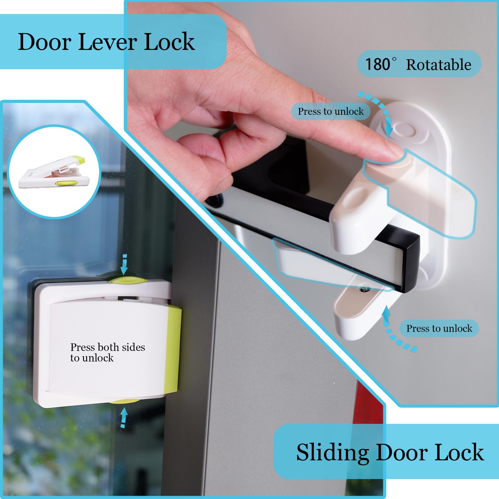 HUIESON 66‑Pack anti-tip anchors stabilize heavy furniture for added room safety.