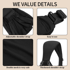 Huifen baby sling carrier breathable mesh highlights all-season comfort with airflow