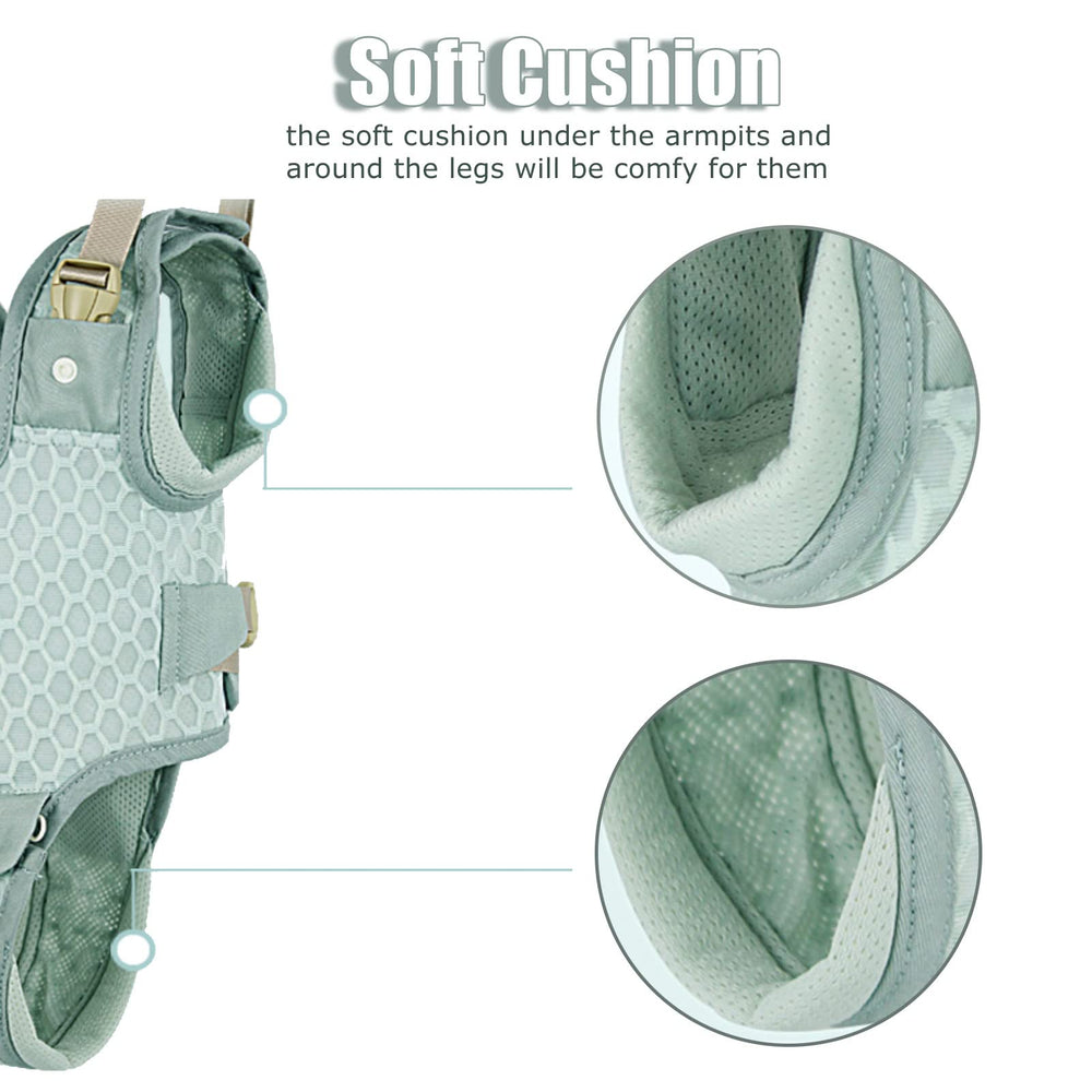 Huifen easy-on Velcro fasteners enable quick on/off transitions