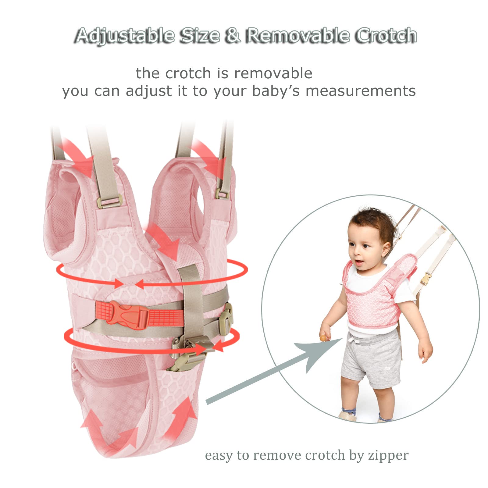 Huifen harness 4-in-1 supports Start-to-Stand and Self-Walking