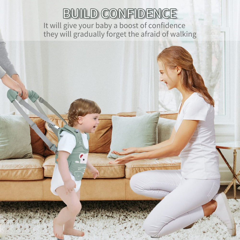 Huifen harness with detachable crotch shows switchable support during stand-to-walk
