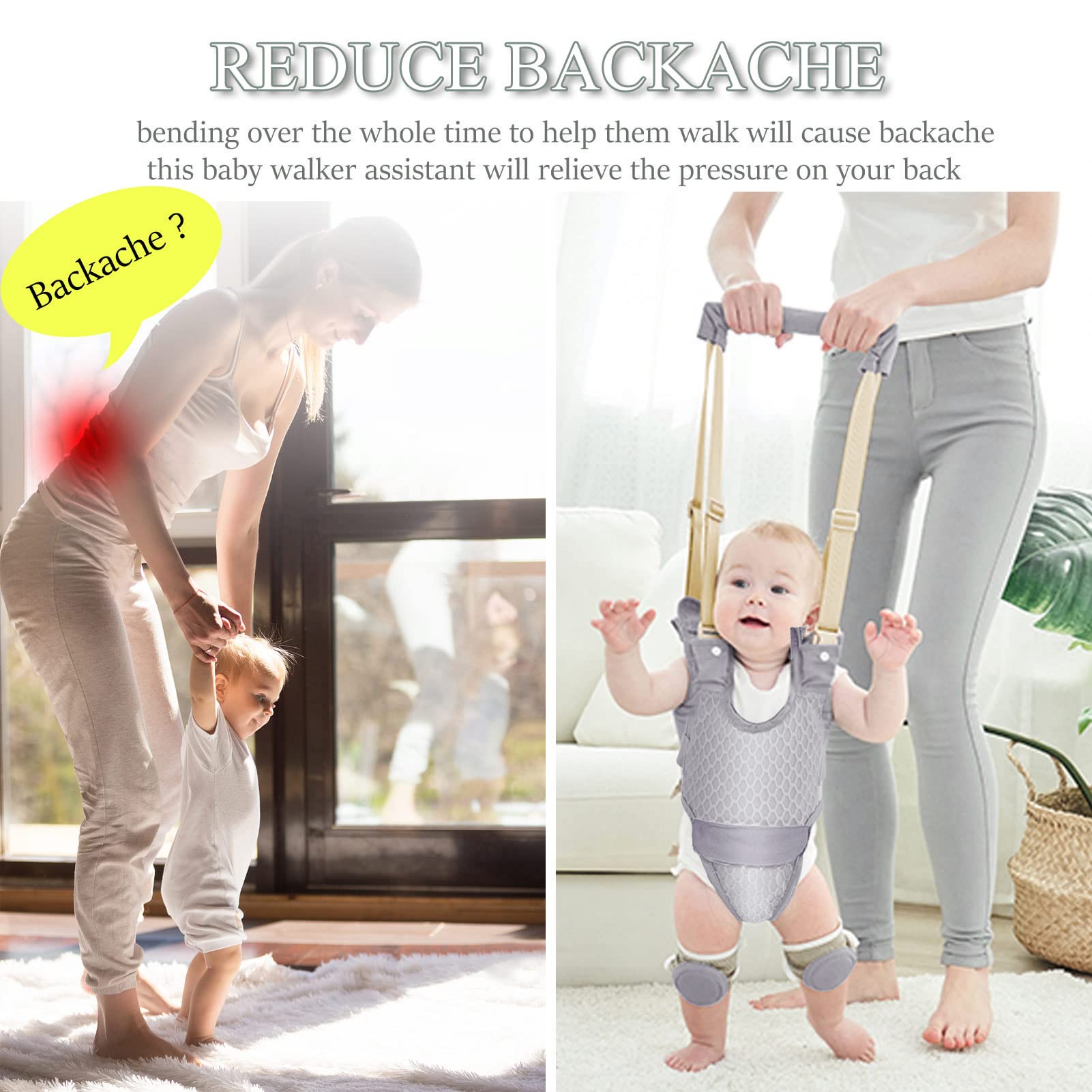 Huifen four-in-one walking harness enables start-to-stand to self-walking progression.