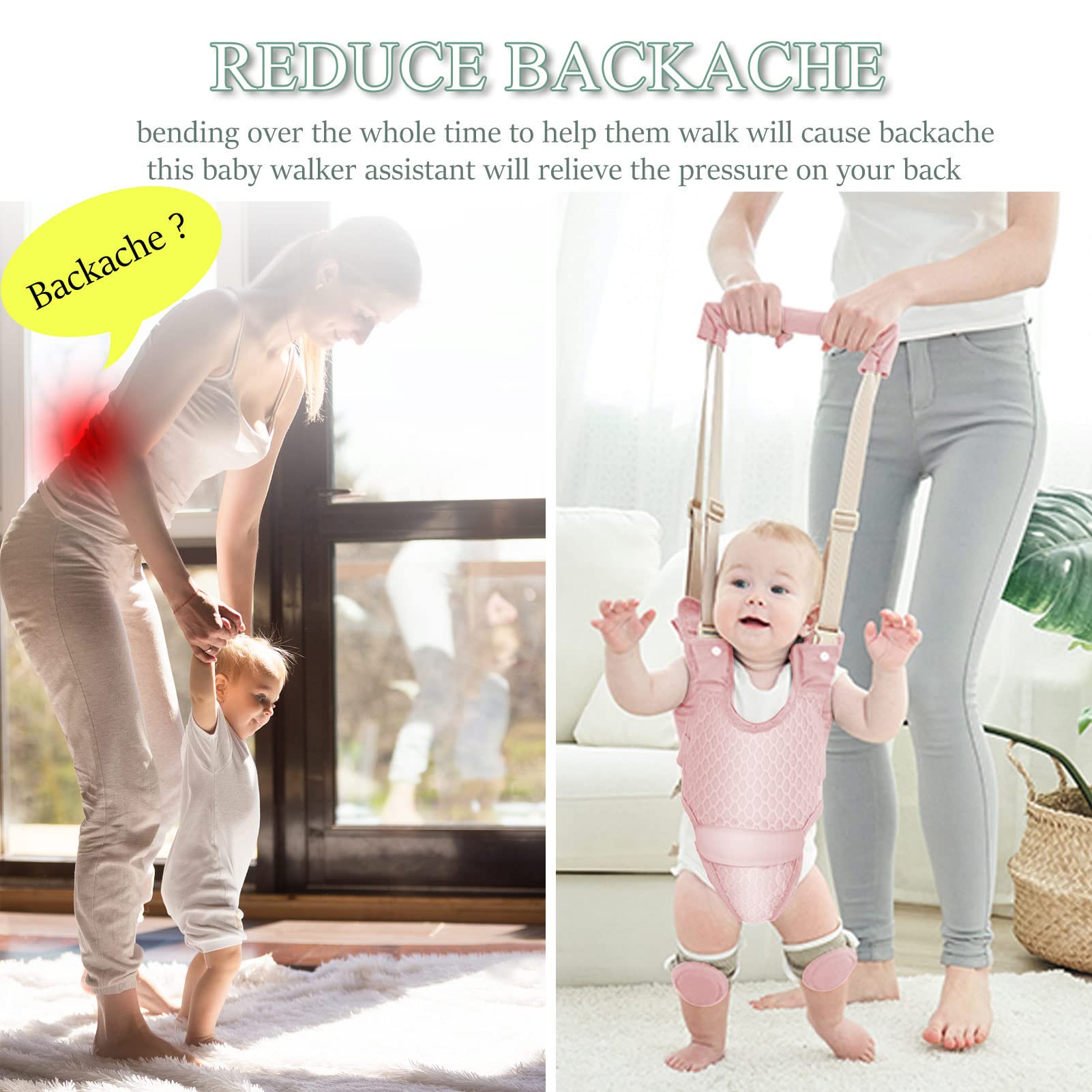Huifen harness uses soft mesh for breathable comfort