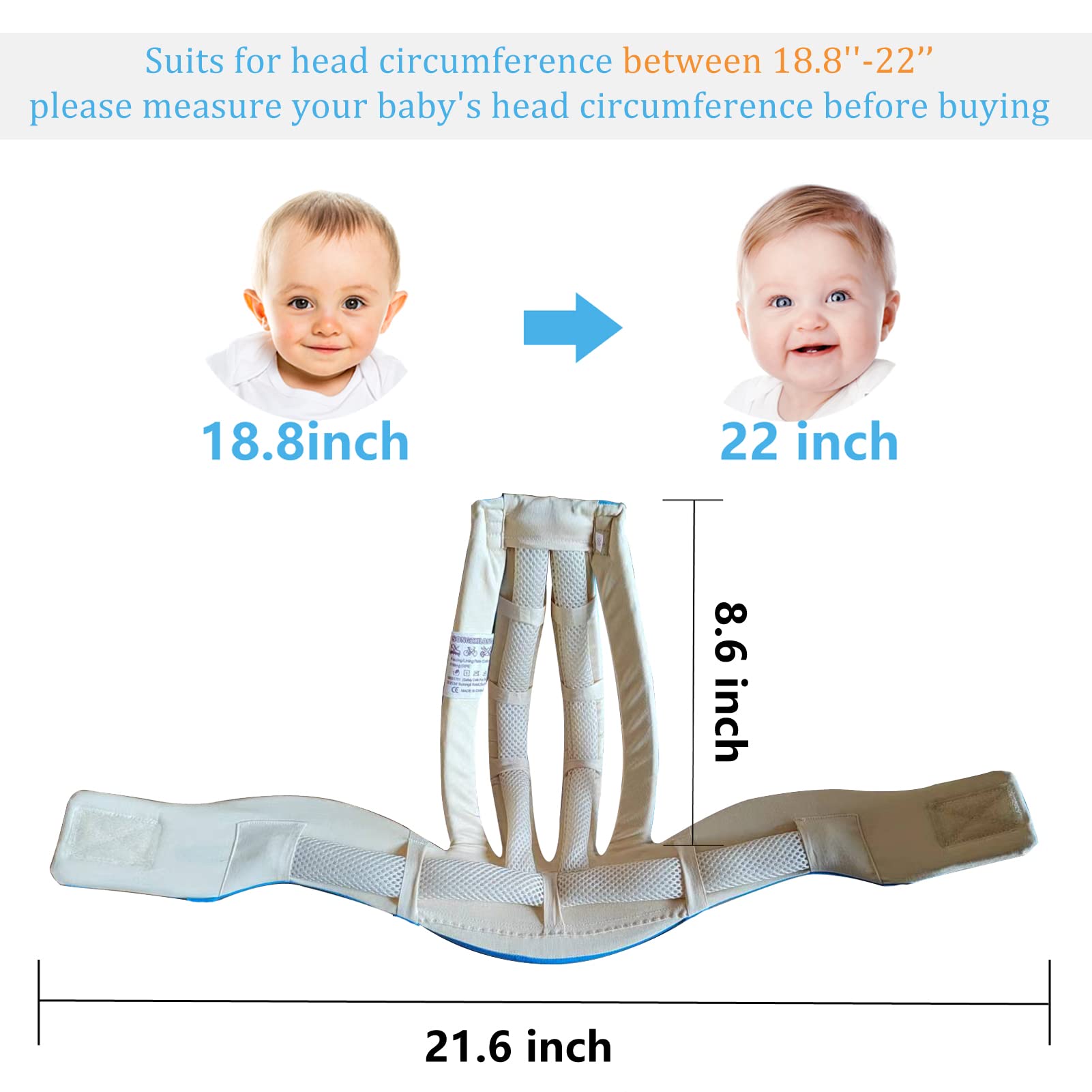 Huifen cute prints helmet adds playful style with practical protection during playtime.
