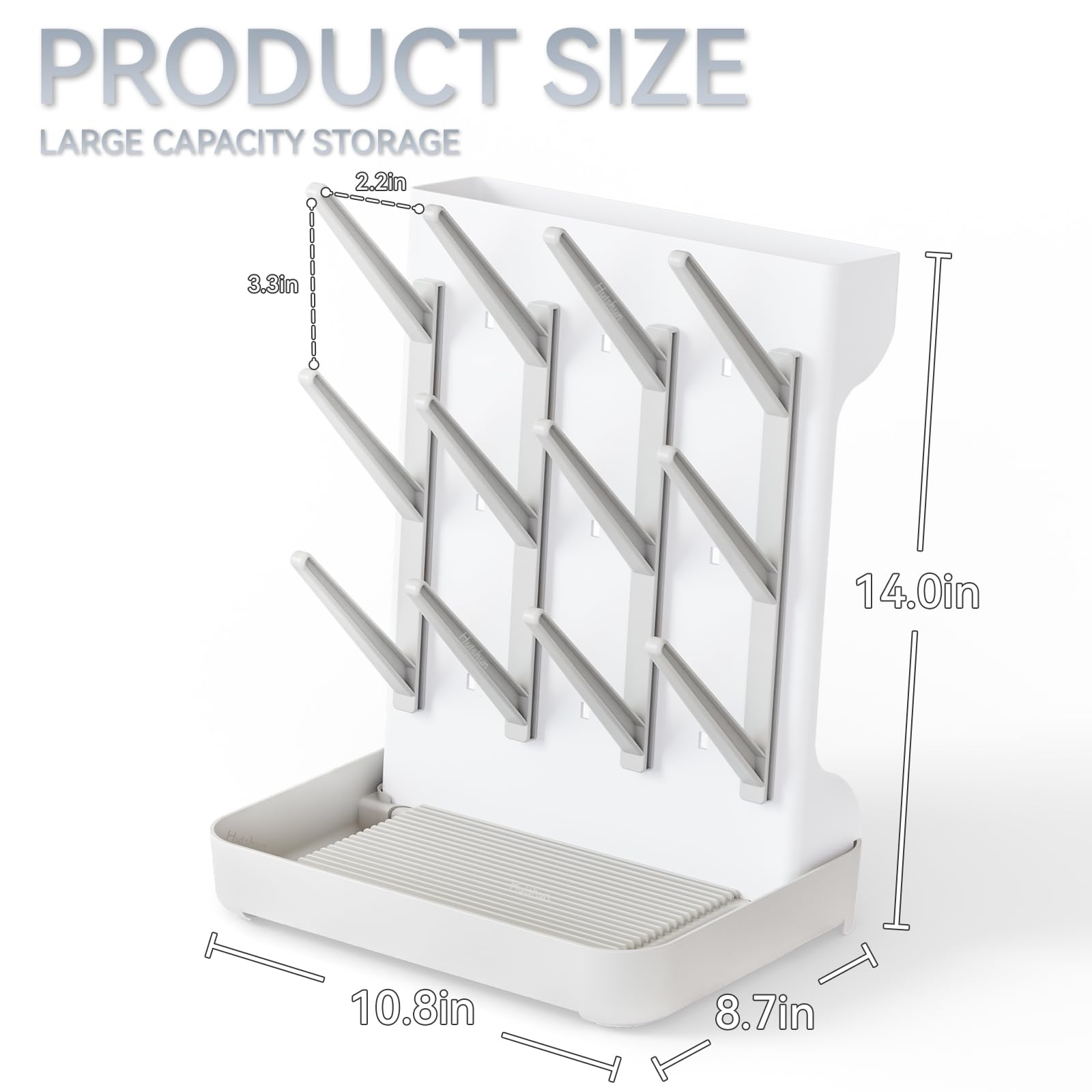 Huishun brush and pump parts storage keeps tools within reach.