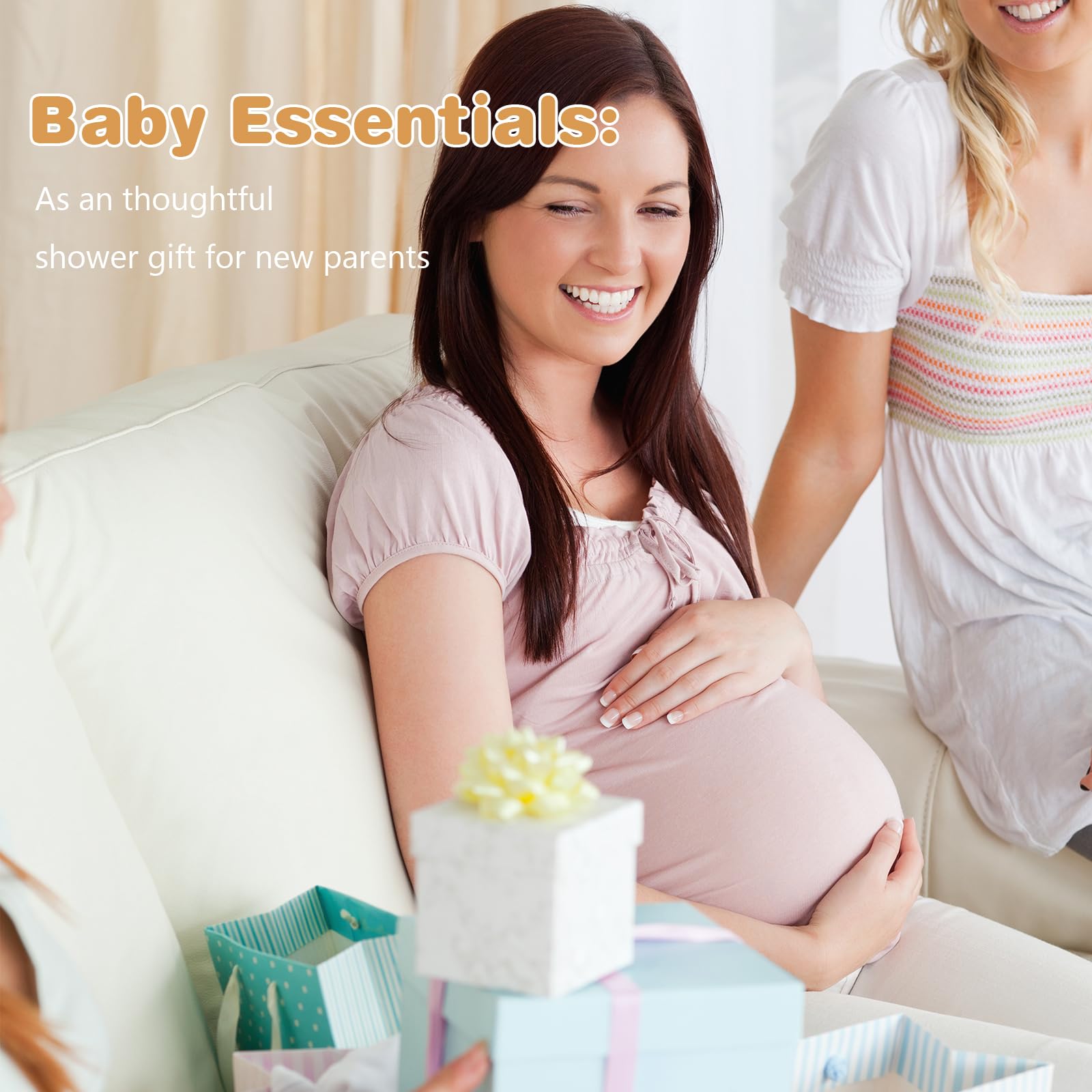 HUITAO gender-neutral design makes a versatile baby gift option.