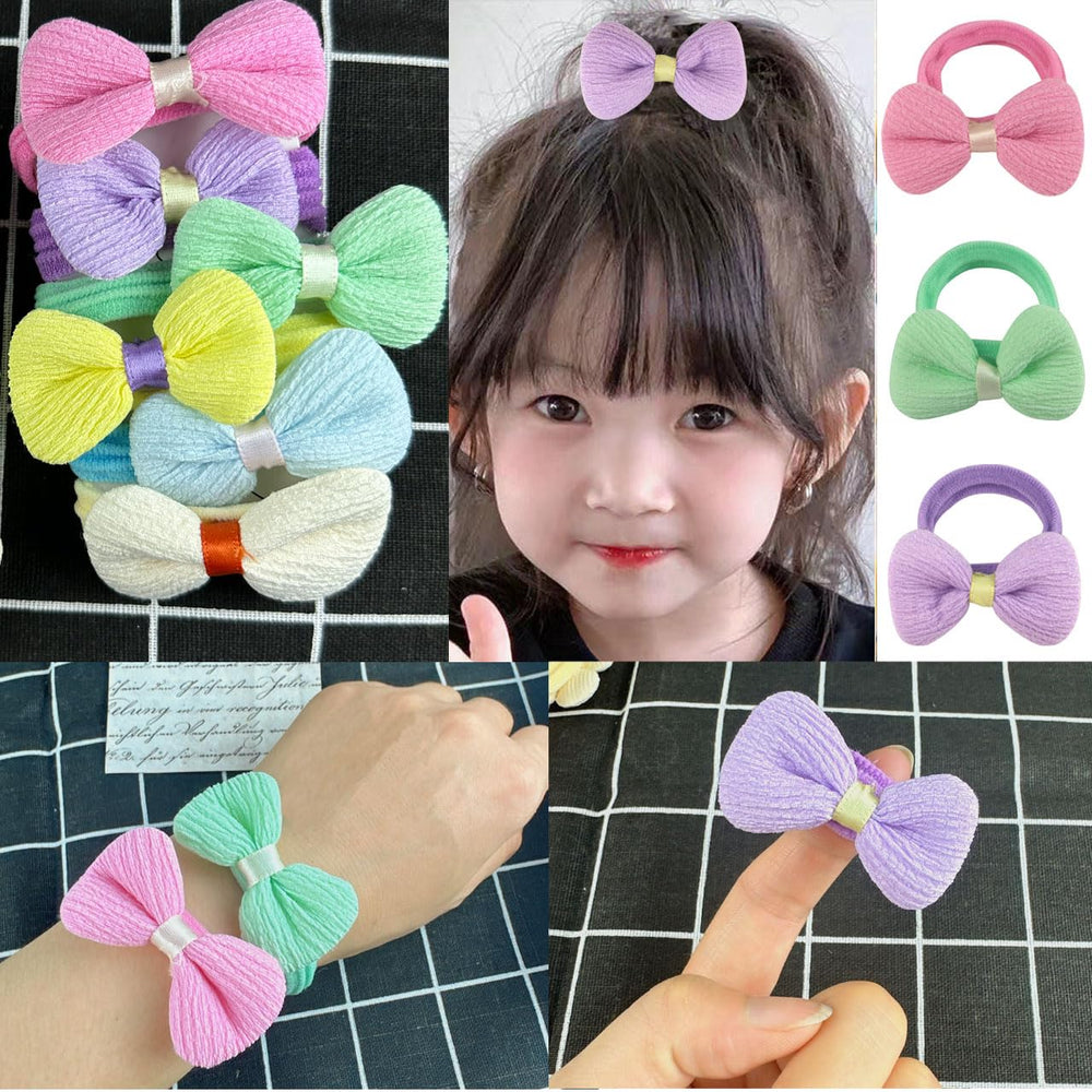 HUJIANWEN no-slip ponytail holder close-up, reliable during active play.