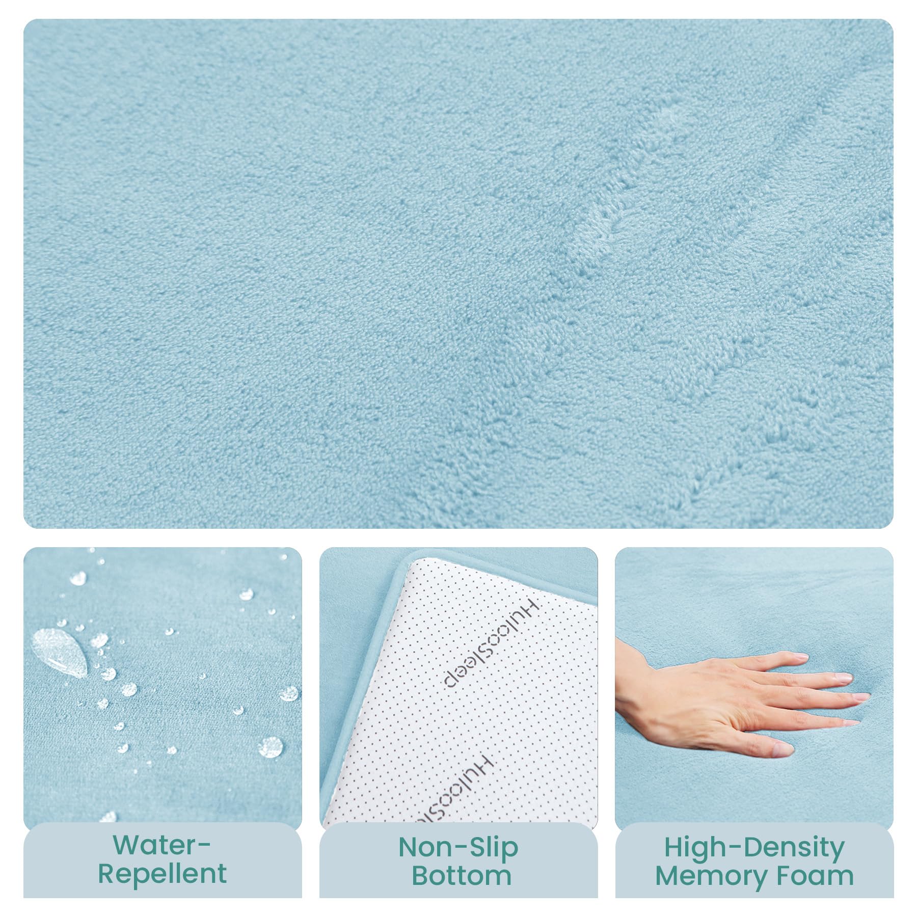 Huloo Sleep play mat 50x50 size provides ample play space