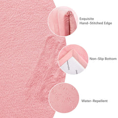 Huloo Sleep Baby Play Mat 74x50-inch fit for playpens in a room.