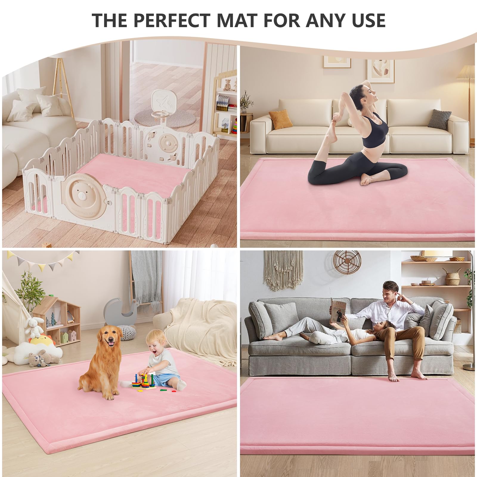 Huloo Sleep coral velvet material feels gentle against delicate skin.