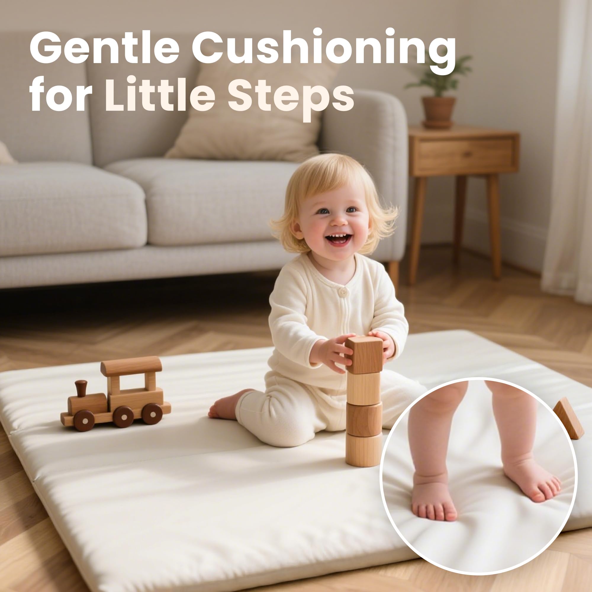 Huloo Sleep cream quick cleaning with damp cloth after messes during play.