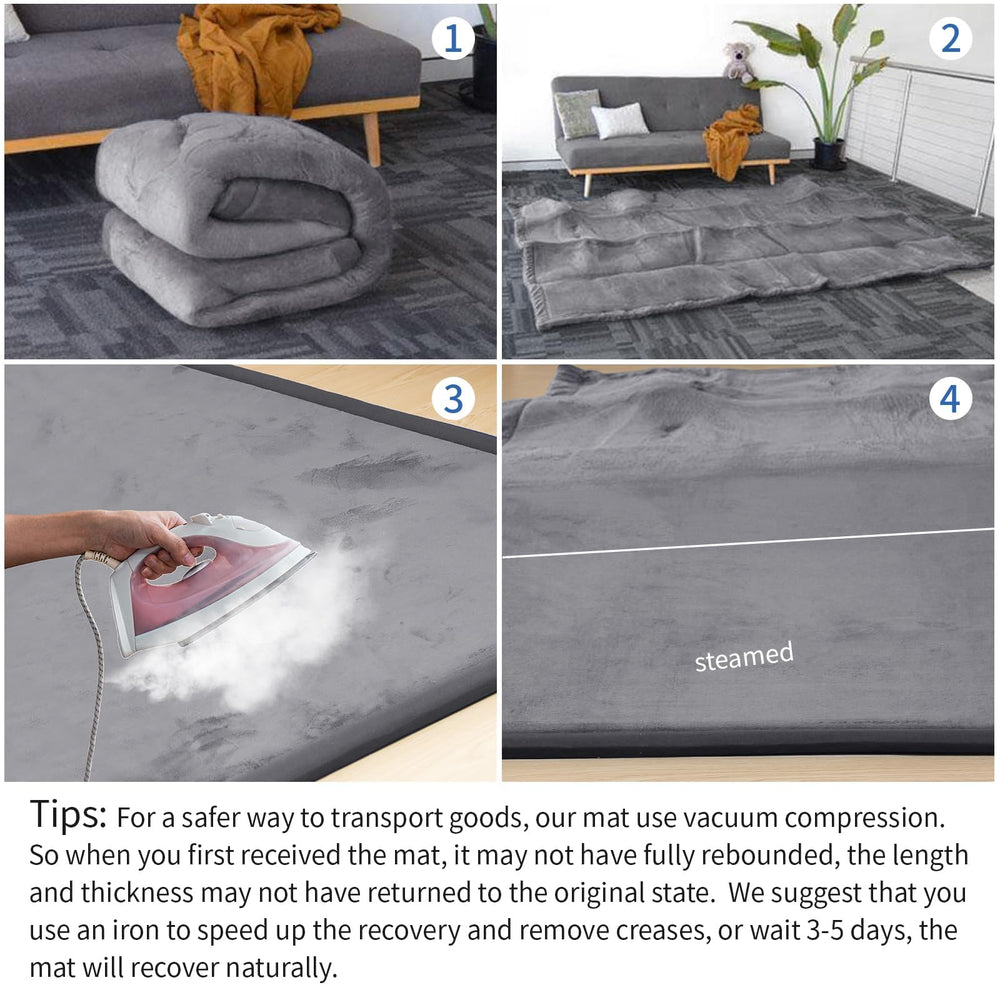 Huloo Sleep floor-protection feature shields hardwood from bumps and dents