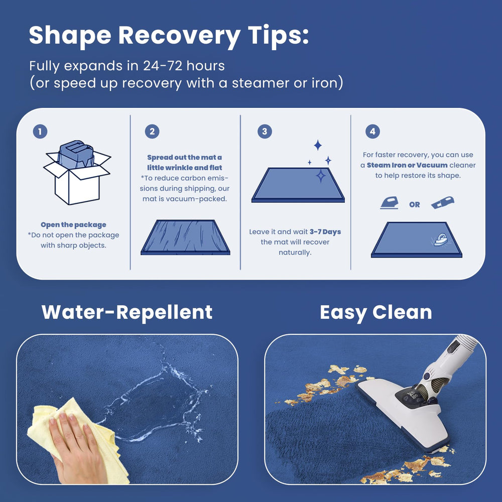 Huloo Sleep mat folded for storage demonstrates easy roll-and-store design.