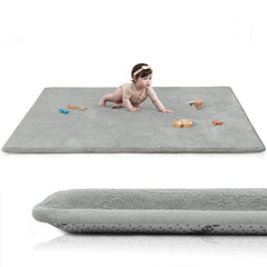 Huloo Sleep baby play mat full 59x71 display offers ample space for crawling