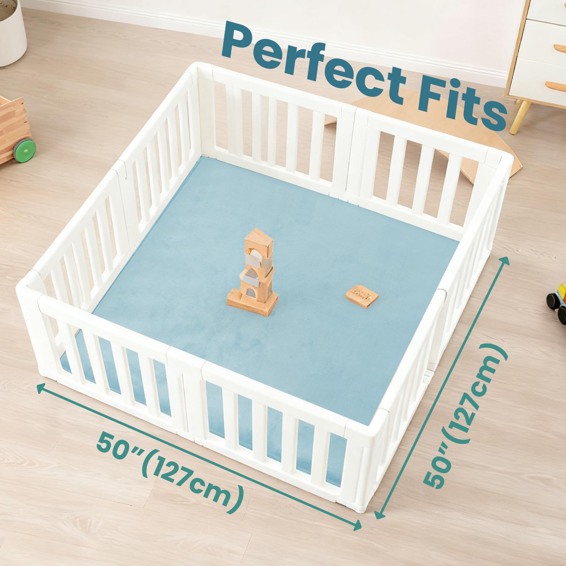 Huloo Sleep nursery rug function integrates into a toddler play space