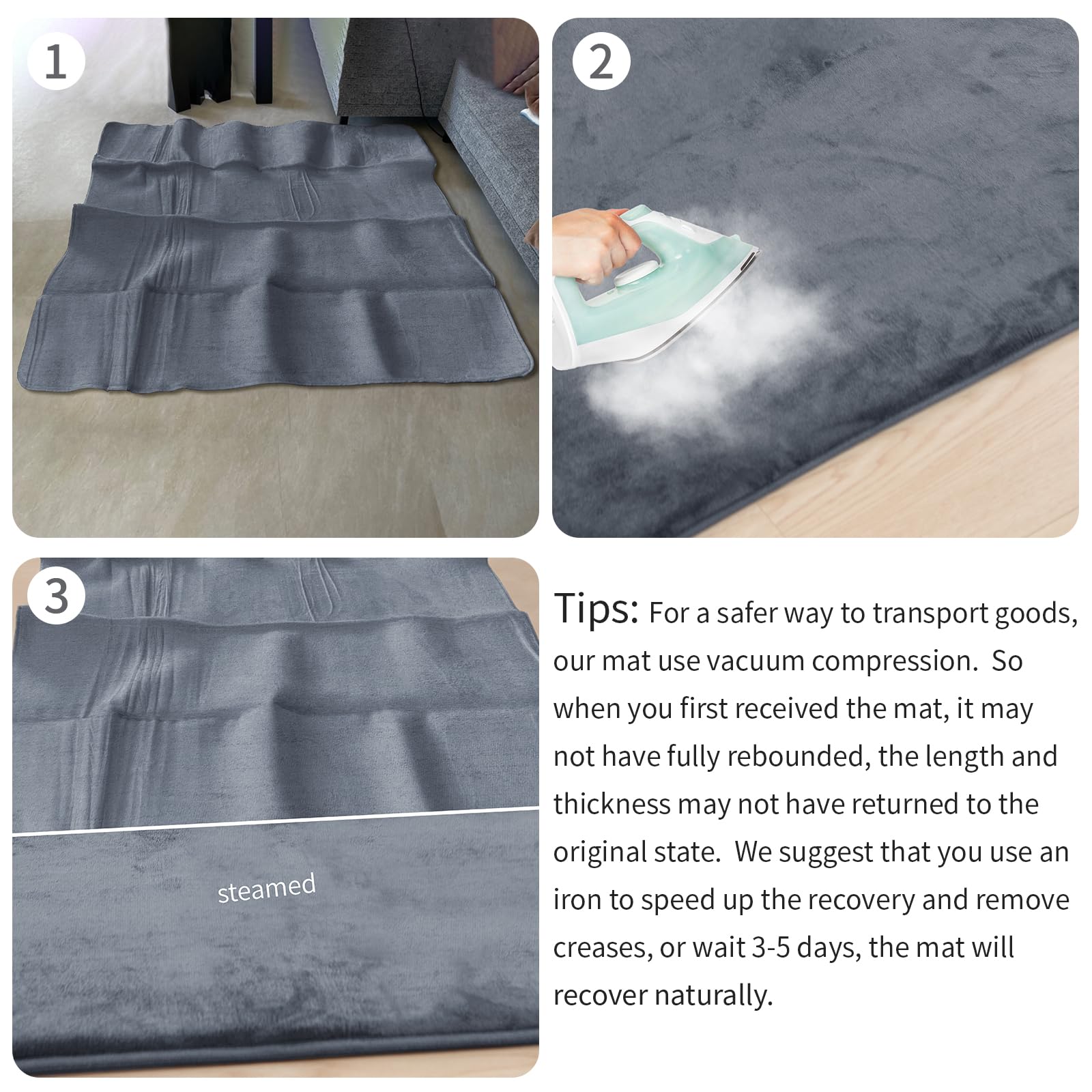 Huloo Sleep mat soft coral velvet texture feels gentle against skin
