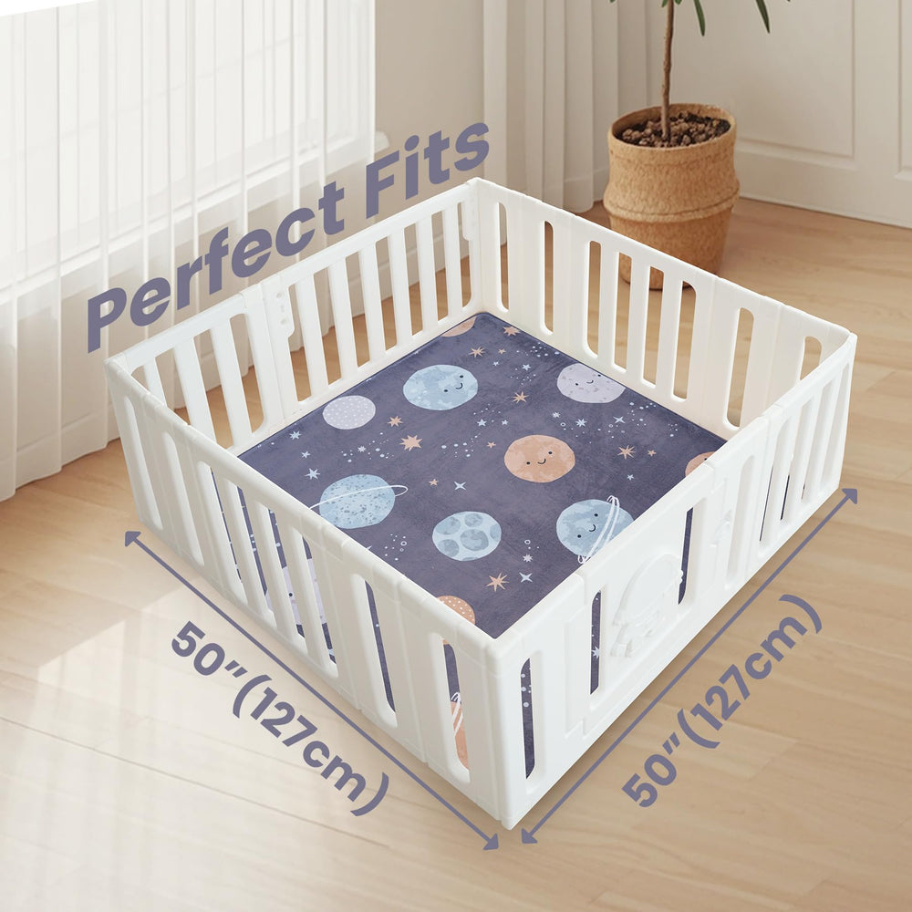Huloo Sleep toddler activity use on mat demonstrates versatile play surface.