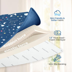 Huloo Sleep water-repellent coral velvet fabric resists spills for easy cleaning