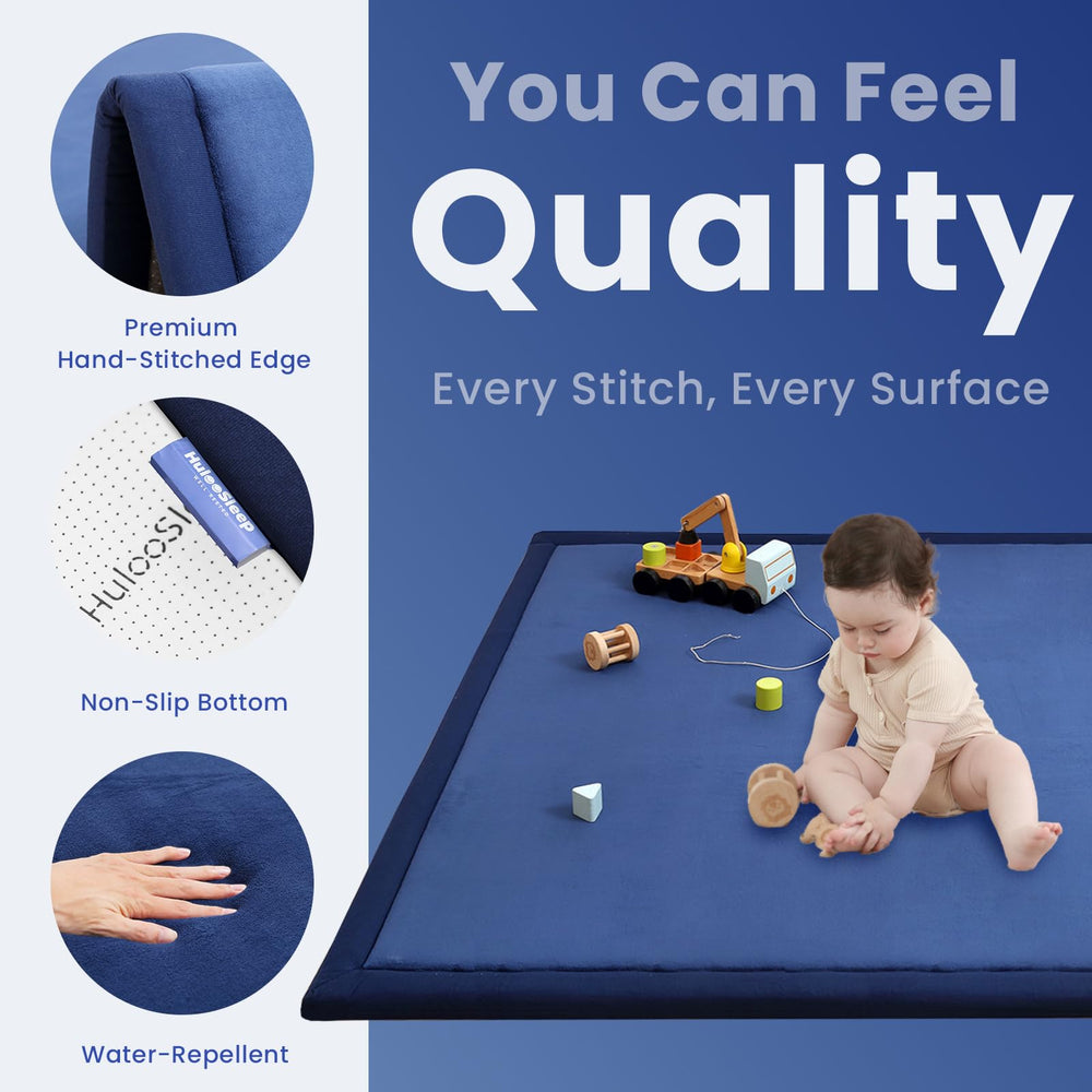 Huloo Sleep coral velvet fabric highlighting non-shedding feel