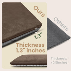 Huloo Sleep play mat non-slip backing close-up demonstrates secure crawling surface.