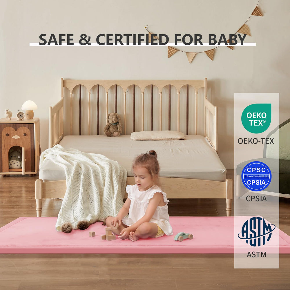 Huloo Sleep play mat bedside protection helps prevent falls