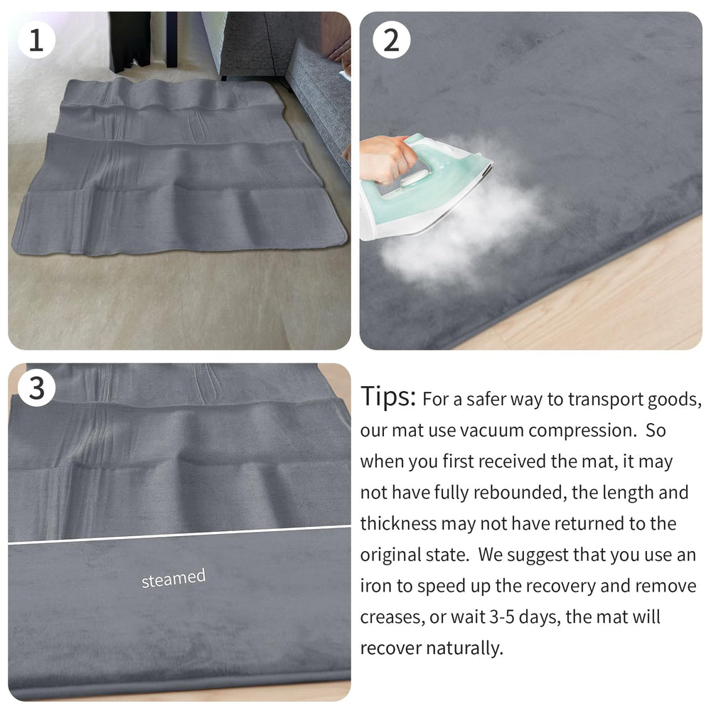 Huloo Sleep mat shows compatibility with hardwood and tile floors for safe play