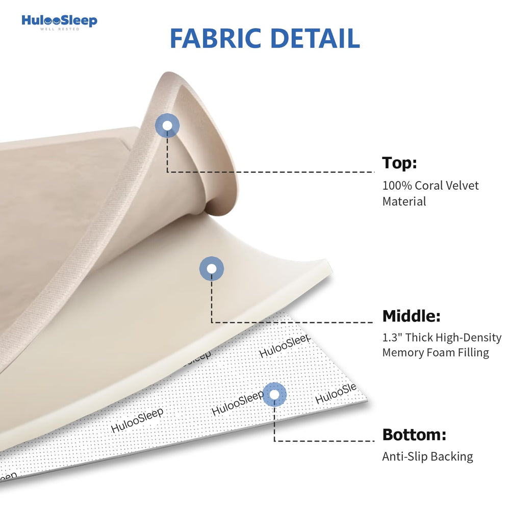 Huloo Sleep Play Mat in a living space for multi use comfort