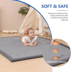 Huloo Sleep tatami-style rug doubles as yoga surface.