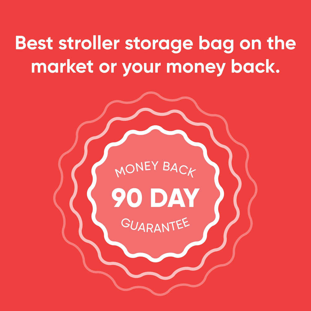 Hulsky stroller bag keeps gear organized and protected during transit.
