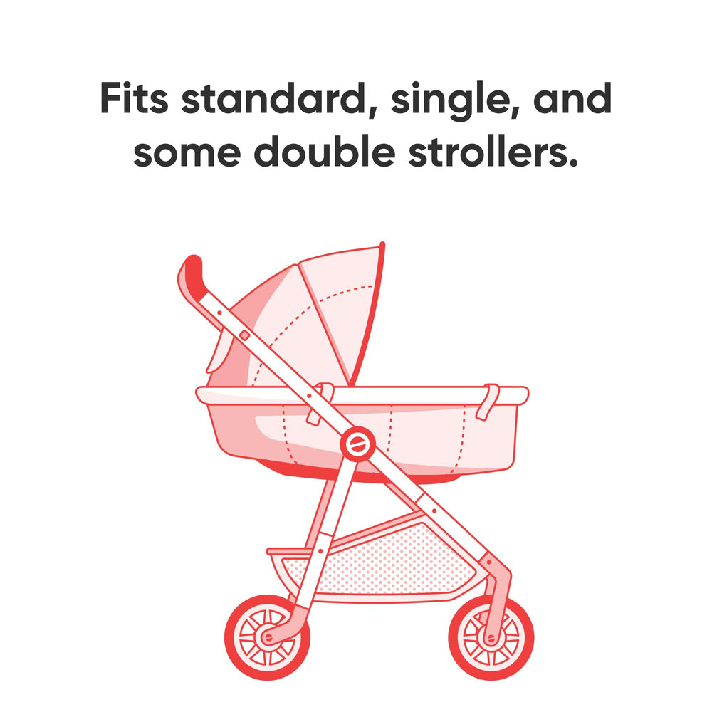 Hulsky stroller bag demonstrates tear resistance for rugged protection.