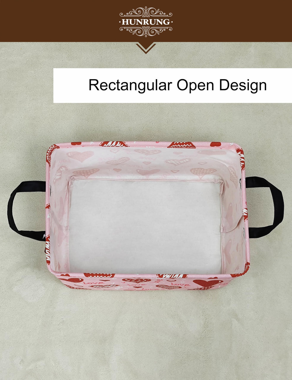 HUNRUNG canvas with waterproof coating protects items from spills.