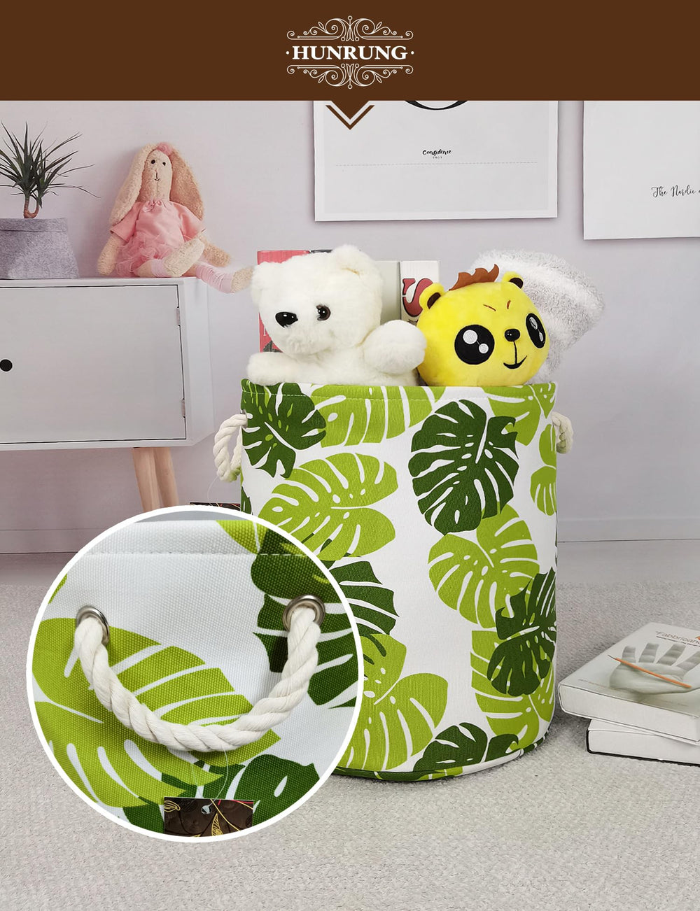 Versatile storage solution for dorm rooms and kids’ spaces.