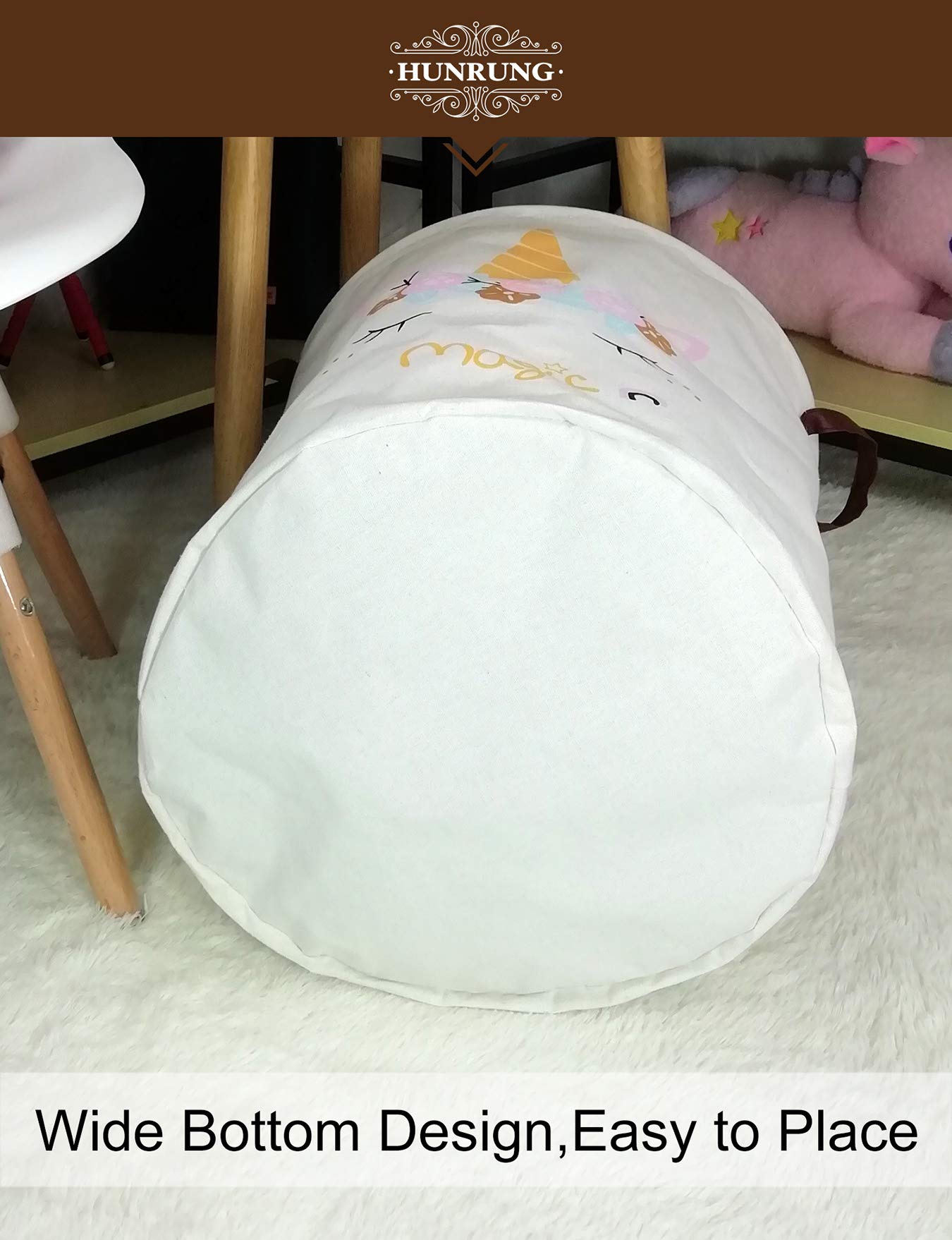 HUNRUNG Nursery scene shows toy storage and tidy kid space